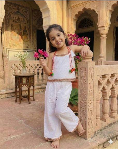 Satrangi co ord set cotton Cheap kids wear in Kolkata